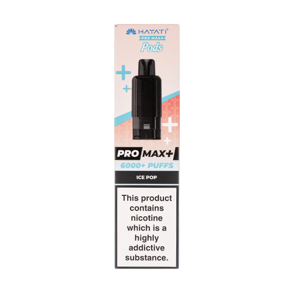 Ice Pop Pro Max Plus Prefilled Pod + Refill by Hayati