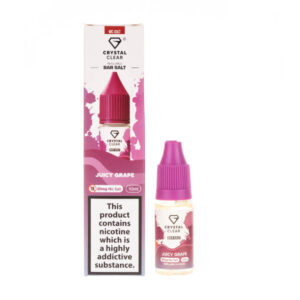 Juicy Grape Nic Salt E-Liquid by Crystal Clear