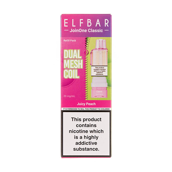 Juicy Peach JoinOne Classic Prefilled Pod + Refill by Elf Bar