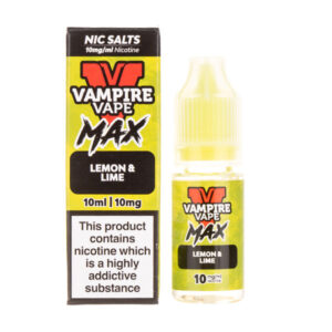 Lemon & Lime Nic Salt E-Liquid by Vampire Vape Max