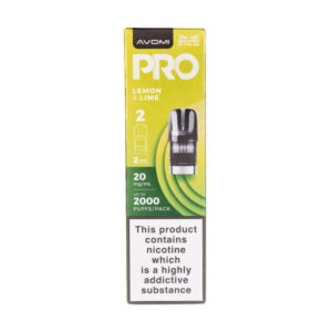 Lemon & Lime Pro Prefilled Pods by Avomi