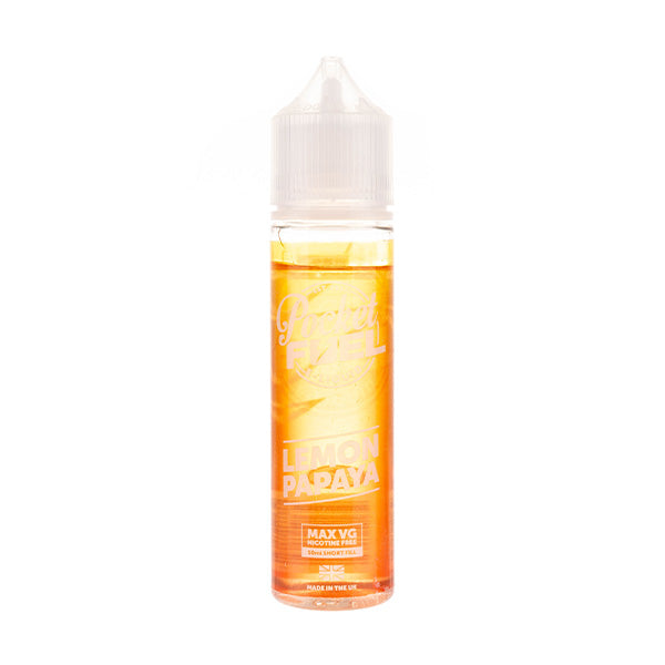 Lemon Papaya 50ml Shortfill E-Liquid by Pocket Fuel
