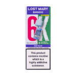 Mad Blue BM6000 Prefilled Pod + Refill by Lost Mary