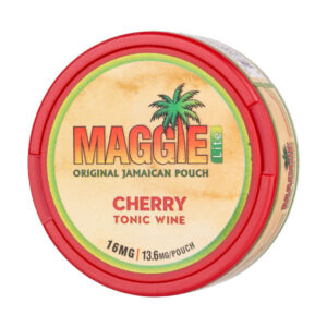 Cherry Tonic Wine Nicotine Pouches by Maggie