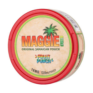 Fruit Punch Nicotine Pouches by Maggie