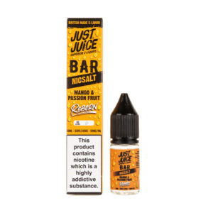 Mango & Passionfruit Bar Reborn Nic Salt E-Liquid by Just Juice