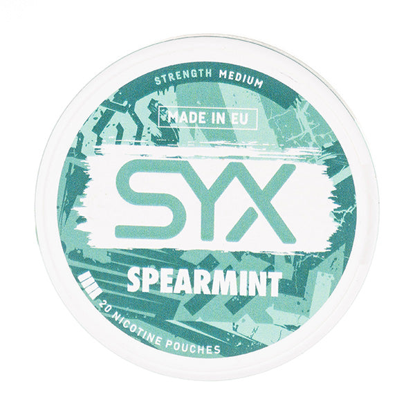 Spearmint Nicotine Pouches by SYX