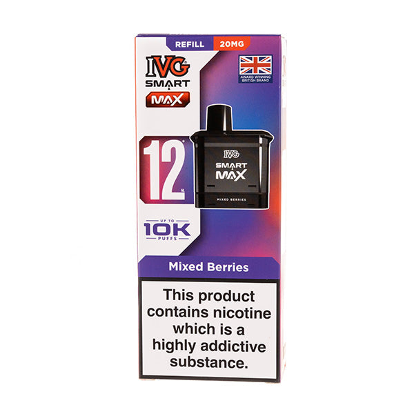 Mixed Berries Smart Max Prefilled Pod + Refill by IVG