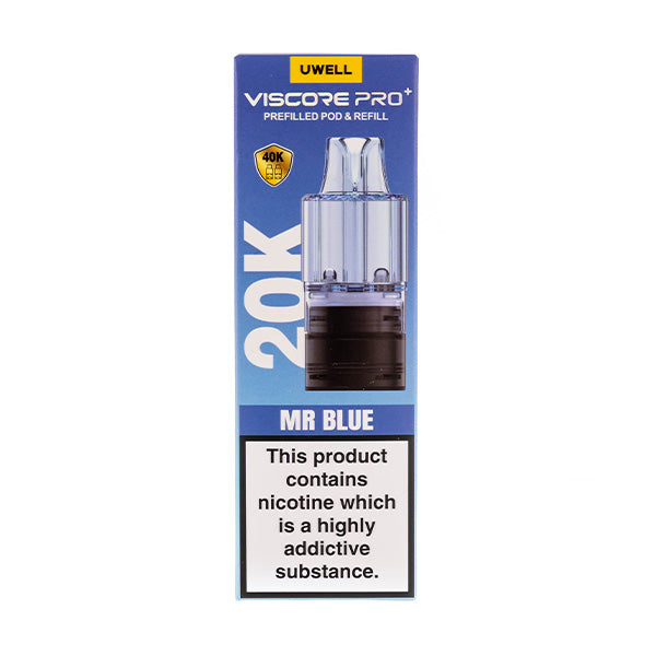 Mr Blue Viscore Pro Plus Prefilled Pods by UWELL