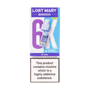 Mr Blue BM6000 Prefilled Pod + Refill by Lost Mary