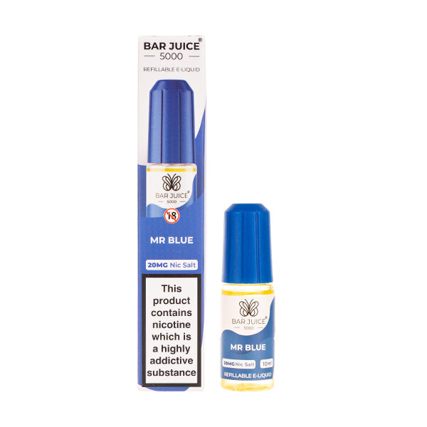 Mr Blue Nic Salt E-Liquid by Bar Juice 5000
