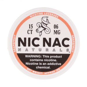 Grapefruit Nicotine Lozenges by Nic Nac Naturals