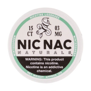 Wintergreen Nicotine Lozenges by Nic Nac Naturals