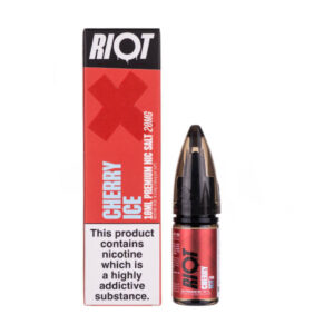 Cherry Ice Nic Salt E-Liquid by Riot X