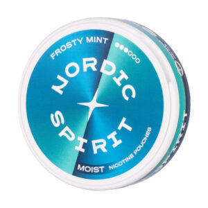 Frosty Mint Standard Nicotine Pouches by Nordic Spirit