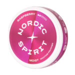 Raspberry Standard Nicotine Pouches by Nordic Spirit