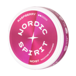 Raspberry Standard Nicotine Pouches by Nordic Spirit