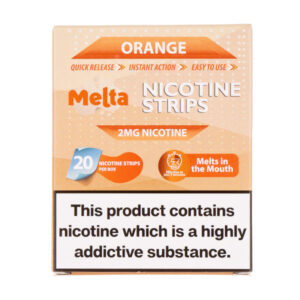 Orange Nicotine Strips by Melta