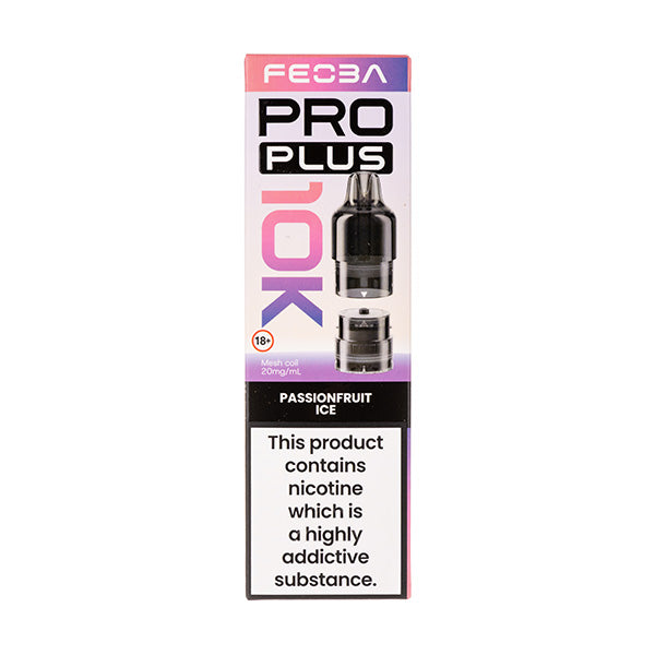 Passionfruit Ice Plus 10K Prefilled Pod + Refill by Feoba