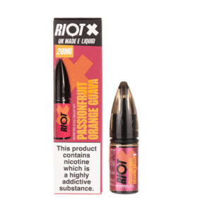 Passionfruit Orange Guava Nic Salt E-Liquid by Riot X