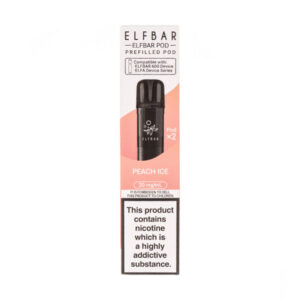 Peach Ice Elf Bar 600 Prefilled Pods