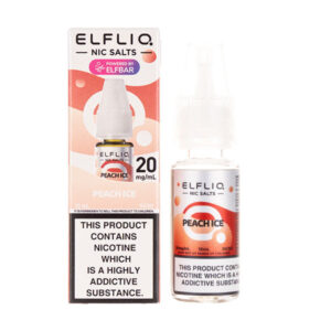 Peach Ice Nic Salt E-Liquid by Elf Bar ELFLIQ
