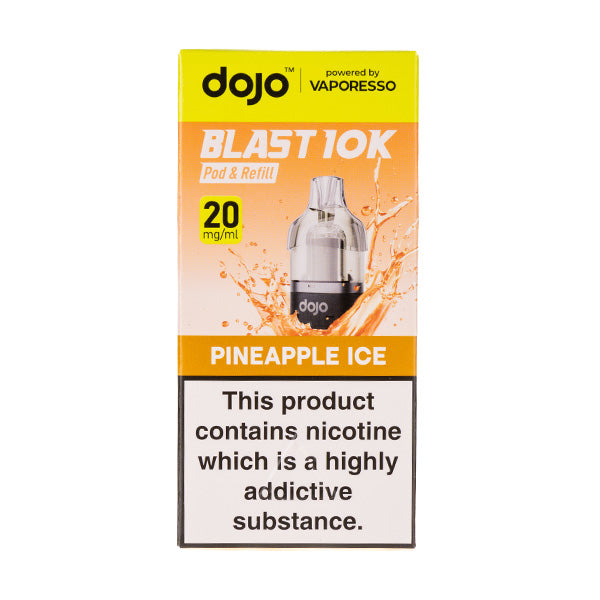 Pineapple Ice Dojo Blast 10K Prefilled Pod + Refill by Vaporesso