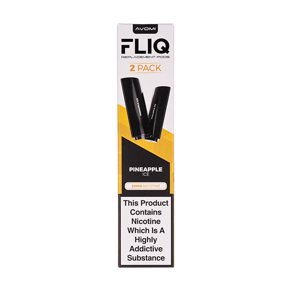 Pineapple Ice FLIQ Prefilled Pods by Avomi