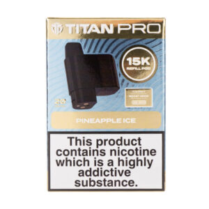 Pineapple Ice Pro 15K Prefilled Pod + Refill by Titan