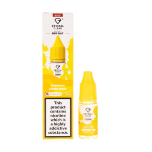 Pineapple Lemon Burst Nic Salt E-Liquid by Crystal Clear