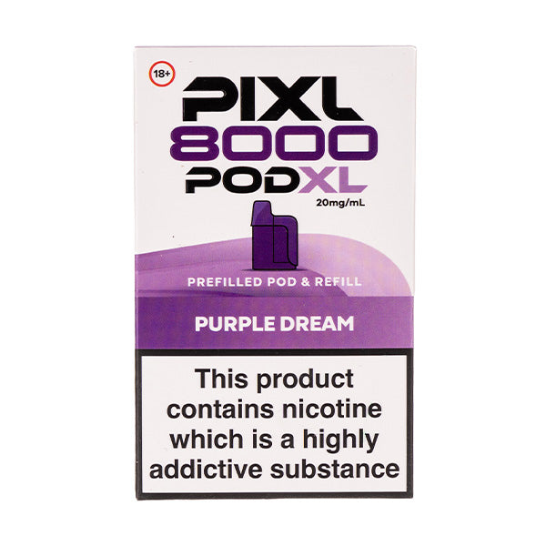 Purple Dream Pixl 8000 Prefilled Pod + Refill by Pixl
