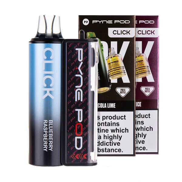 Pyne Pod Click 50k Prefilled Pod Kit Bundle