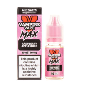 Raspberry Apple Juice Nic Salt E-Liquid by Vampire Vape Max