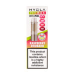 Raspberry Rhubarb Pro Max 8000 Prefilled Pod + Refill by Hyola