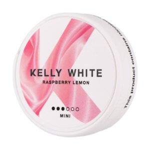 Raspberry Lemon Mini Nicotine Pouches by Kelly White