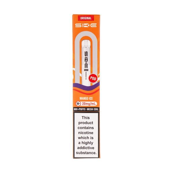 Mango Ice Crystal Bar 600 Prefilled Pod by SKE