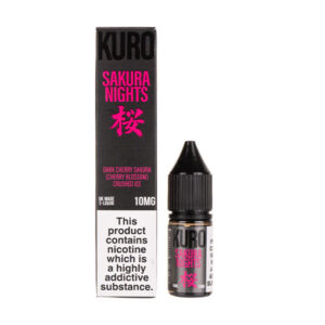 Sakura Nights Nicotine Salt E-Liquid by Kuro