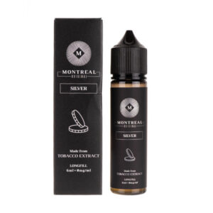 Silver 60ml Longfill E-Liquid by Montreal Original