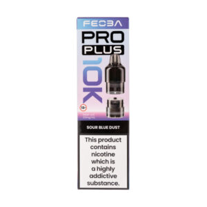 Sour Blue Dust Plus 10K Prefilled Pod + Refill by Feoba