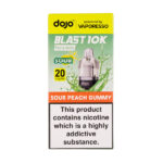 Sour Peach Gummy Dojo Blast 10K Prefilled Pod + Refill by Vaporesso
