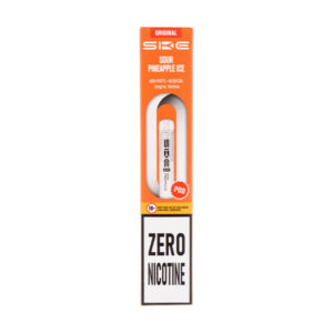 Sour Pineapple Ice Crystal Bar 600 Zero Nicotine Prefilled Pods by SKE
