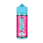 Sour Strawberry Bubblegum 100ml Shortfill E-Liquid by Brutal