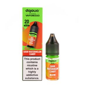 Sour Watermelon Candy Dojoliq Nic Salt E-Liquid by Vaporesso
