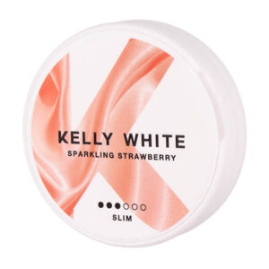 Sparkling Strawberry Nicotine Pouches by Kelly White