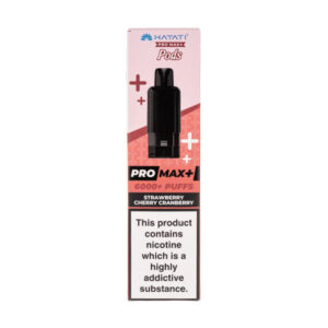 Strawberry Cherry Cranberry Pro Max Plus Prefilled Pod + Refill by Hayati