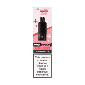Strawberry GB Pro Max Plus Prefilled Pod + Refill by Hayati