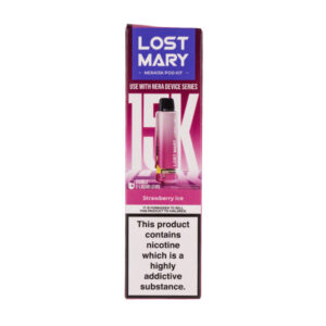 Strawberry Ice Nera 15k Prefilled Pod + Refill by Lost Mary