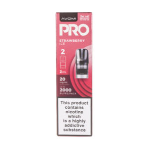 Strawberry Ice Pro Prefilled Pods by Avomi