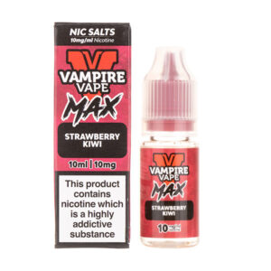 Strawberry Kiwi Nic Salt E-Liquid by Vampire Vape Max