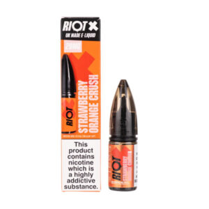 Strawberry Orange Crush Nic Salt E-Liquid by Riot X